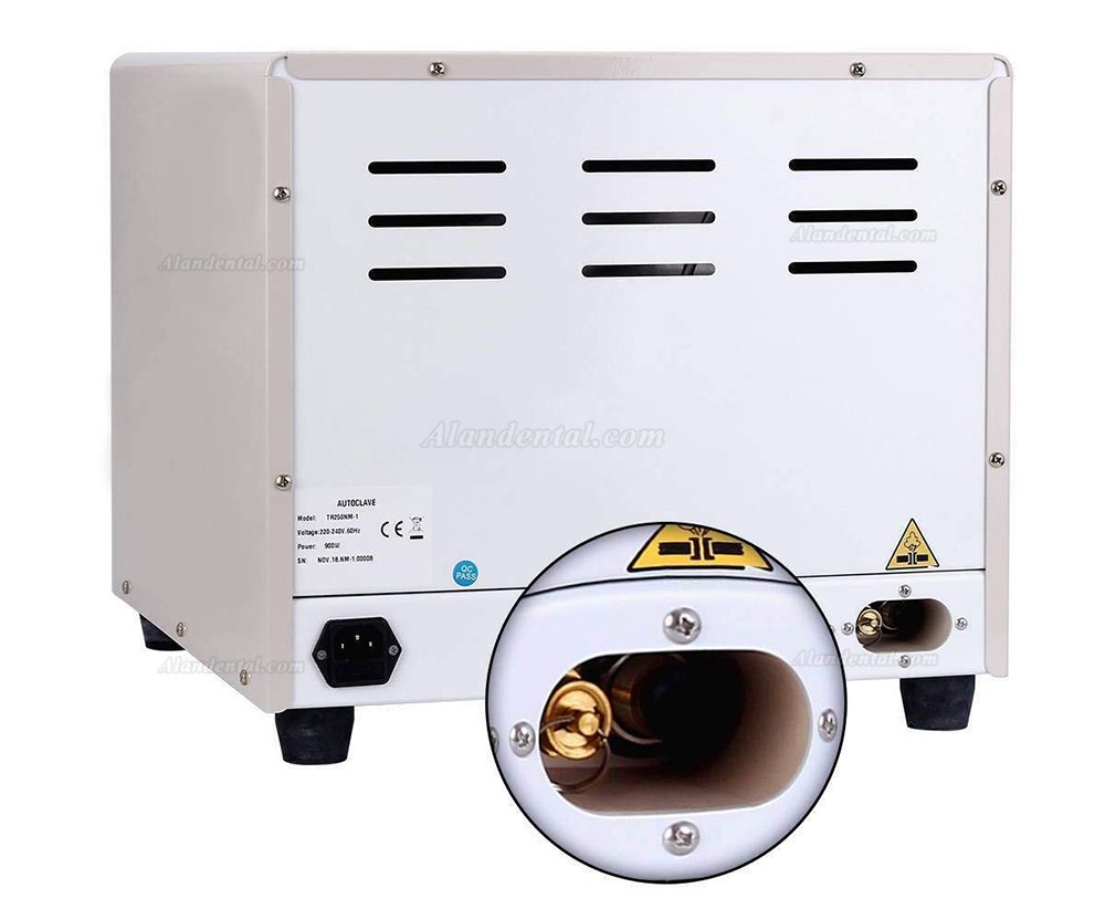 18L Lab Autoclave Sterilizer Vacuum Steam Mini Thermal TR250N